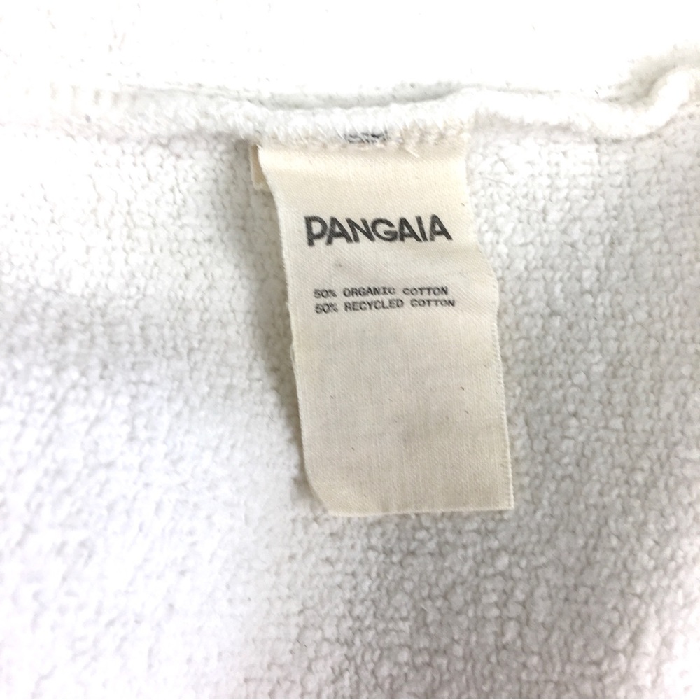 PANGAIA x Lorraine Schwartz Collab Unisex White Sweet Pants Size M - Picture 9 of 12
